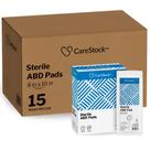 Compresas Abdominales CareStock Estériles 20x25 cm Paquete de 360