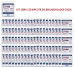 Compressa Gaze Esteril 13 Fios 100 Pacotes C/10 Un - Nobre