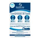 Compressa Gaze Sanfarma 11 fios 500 unidades