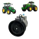 COMPRESSOR 10PA15 / JOHN DEERE / 4 PASSATES POLIA 11PK 130MM 12V OEM: AL155836/ AL176858 Única