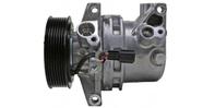 Compressor 12v modelo calsonic polia 7pk 112mm renault captur duster oroch motor 2.0 - rc600523 oem 926009158r