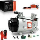 Compressor AC A-Premium compatível com Honda Civic 2.0L 2016-2021 Compressor AC A-Premium compatível com Honda Civic 2.0L 2016-2021