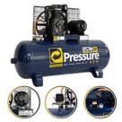 Compressor Ar Trifásico 175PsI 20Pcm Heavy Duty Industrial Storm 600 5hp Pressure Weg Alta Pressão