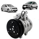 Compressor cemak 10p08 vw gol 3 orelhas 6pk 120mm 12v
