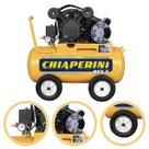 Compressor de Ar 10 Pés 50 Litros 2Hp Chiaperini Profissional 140 Libras Monofásico Bivolt Portátil