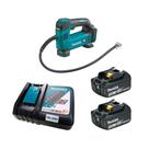 Compressor De Ar 18V DMP180Z C/ 2 Baterias 3AH Makita Bivolt