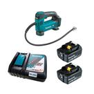 Compressor De Ar 18V DMP180Z C/ 2 Baterias 5AH Makita Bivolt