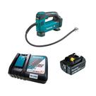 Compressor De Ar 18V DMP180Z Com 1 Bateria 5AH Makita Bivolt