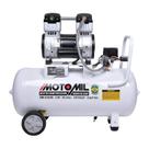 Compressor de Ar 50L 220V Motomil 2HP Isento de Óleo Silencioso Portátil