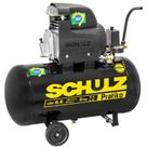Compressor de Ar de Pistão 2,0 HP 50 Litros 8,6 Pés Pratiko CSI 8,650 SCHULZ