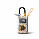 Compressor De Ar Inflador De Pneus Calibrador De Pneus Sem Fio Inova CQB13140 Prateado Portátil Digital 12V