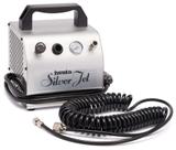 Compressor de Ar Iwata Silver Jet Pistão Único com Mangueira de 1,8m