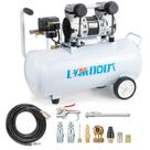 Compressor de ar Limodot 30L Steel Tank 2.8CFM 68dB Isento de óleo