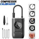 Compressor de Ar para Pneus Recarregável e Compacto, 150 PSI