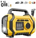 Compressor de ar portátil com inflador de pneus 150PSI 12V sem fio
