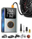 Compressor de ar portátil com inflador de pneus 150PSI com LCD para carro