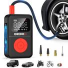 Compressor de Ar Portátil GREPRO 160 PSI com Medidor de Pneus