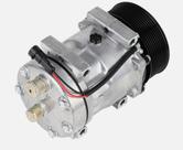 Compressor Do Ar 7H15 Trator P7040 / 205 / 12V/ 10PK 119mm