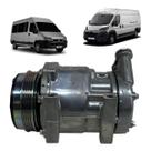 COMPRESSOR FIAT DUCATO / JUMPER 4 PASSANTES POLIA 4PK 12V Única
