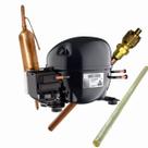 Compressor Gela. Electrolux El70c 1/5 R600a 127v + Kit Solda