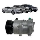 COMPRESSOR HYUNDAI AZERA 20072011/SANTA FE 20112015/SORENTO 20112014 (4 PASSANTE) 6PK Única
