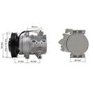 Compressor Modelo Visteon Hs15 Ford Fiesta / Ecosport 1.6/ 2.0 12 Volts Polia 6Pk 143mm