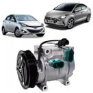 Compressor original delphi hb20/hb20s 1.0 flex 2013 a 2023