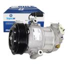 Compressor original mahle acp217 up / fox / gol g8 / saveiro / voyage 1.0 2014 polia 6pk 12v