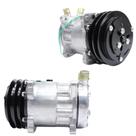Compressor Sanden SD7H15, Orelha, 2A, 24v, Vertical 8x10 importado