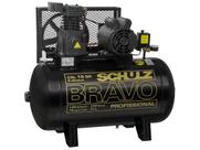Compressor Schulz Csl 15 Bravo 100 Lts 140 Lbs 3cv Trifásico