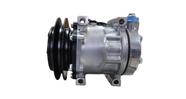 Compressor sd7h13 24v modelo sanden u7360 polia 1b 146mm case caterpillar escavadeira 308d 314d 321d komatsu pa carregadeira wa150 wa320 new holland l