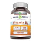 Comprimido de suplemento Amazing Nutrition Vitamina B6 25 mg 500 ct