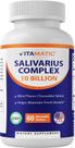 Comprimido mastigável Vitamatic Salivarius Complex 10B 60 unidades