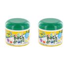 Comprimidos de banho Crayola Bath Dropz 79 ml 45 comprimidos Pacote com 2