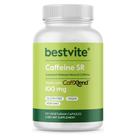 Comprimidos de cafeína BESTVITE Cafeína 100mg SR 120 cápsulas