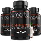 Comprimidos de cafeína SmarterVitamins 200 mg (pacote com 3) com L-teanina