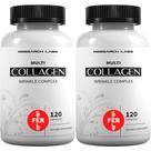 Comprimidos de colágeno Research Labs 240 comprimidos 6000 mg antienvelhecimento