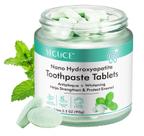 Comprimidos de creme dental Hidroxiapatita Natural Peppermint 150 comprimidos