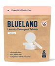 Comprimidos de detergente para a roupa BLUELAND 120 unidades sem plástico Comprimidos de detergente para a roupa BLUELAND 120 unidades sem plástico