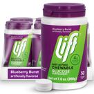 Comprimidos de glicose mastigáveis Lift de ação rápida Blueberry 6x50ct