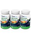 Comprimidos de glicose TruePlus, frasco de 50 quilates, sabores variados, pacote com 3