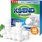 Comprimidos de limpeza de vasos sanitários Ksend Automatic Bleach 60 unidades Comprimidos de limpeza de vasos sanitários Ksend Automatic Bleach 60 unidades