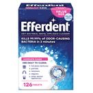 Comprimidos de limpeza Efferdent Retainer Dental Appliances 126