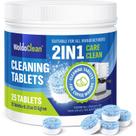Comprimidos de limpeza WoldoClean 2-Phase para Espresso 25 comprimidos