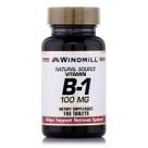 Comprimidos de vitamina B-1 100mg Vitaminas naturais para moinhos de vento