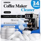 Comprimidos descalcificadores para máquinas de café, 34 unidades USKICH
