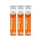 Comprimidos efervescentes de vitamina C 1000 mg Nutrazul 20's x 3