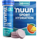 Comprimidos eletrolíticos Nuun Sport com magnésio e cálcio, pacote com 8