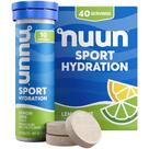 Comprimidos eletrolíticos Nuun Sport Lemon Lime, pacote com 4 (40 porções)
