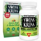 Comprimidos laxantes de ervas Swiss Kriss 250 comprimidos